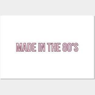 Made in the 80's Posters and Art